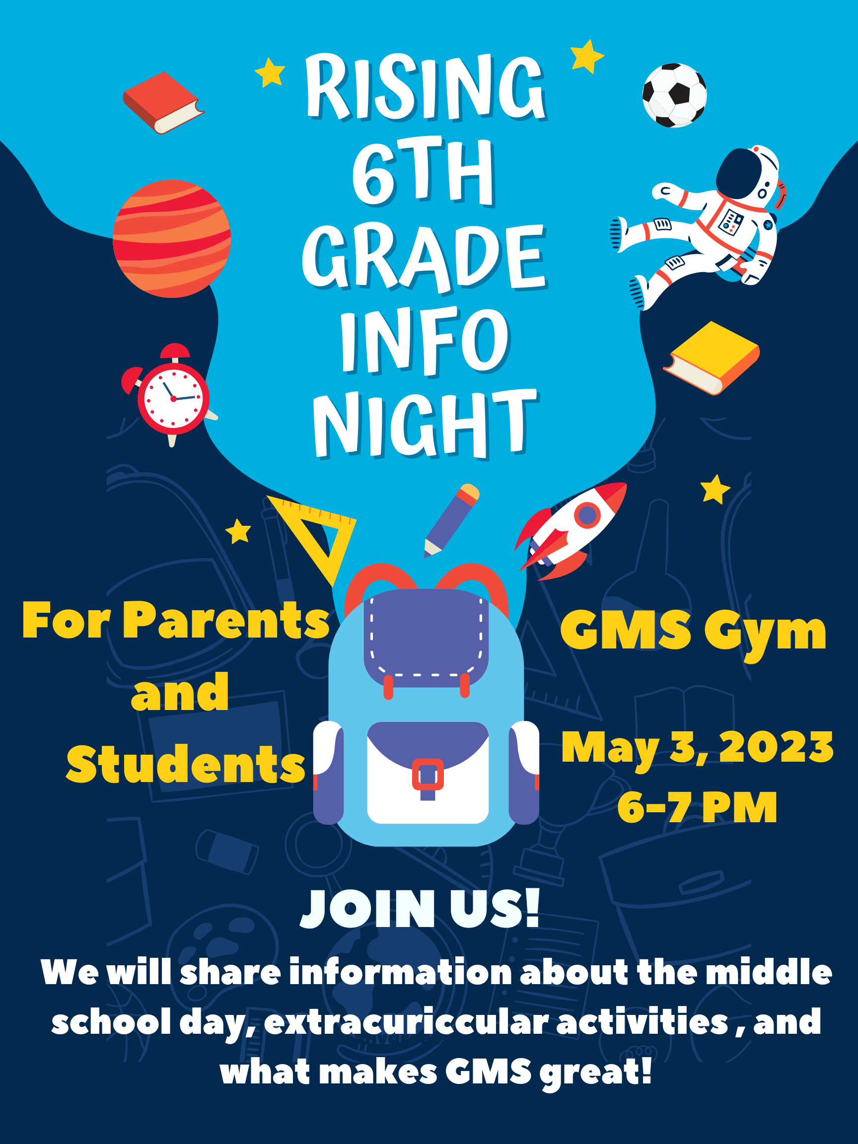 GMS 6th Grade Night